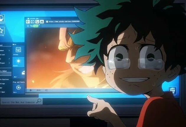 Кадры из аниме Моя геройская академия  1 сезон