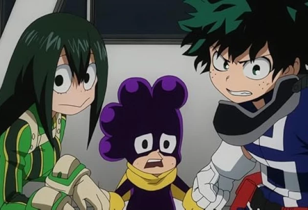 Картинка из аниме Моя геройская академия  1 сезон 10 серия