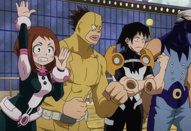 Картинка из аниме Моя геройская академия  1 сезон 12 серия