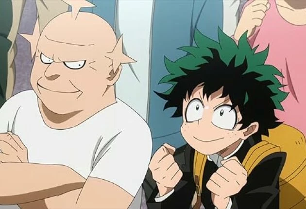 Кадры из аниме Моя геройская академия  1 сезон