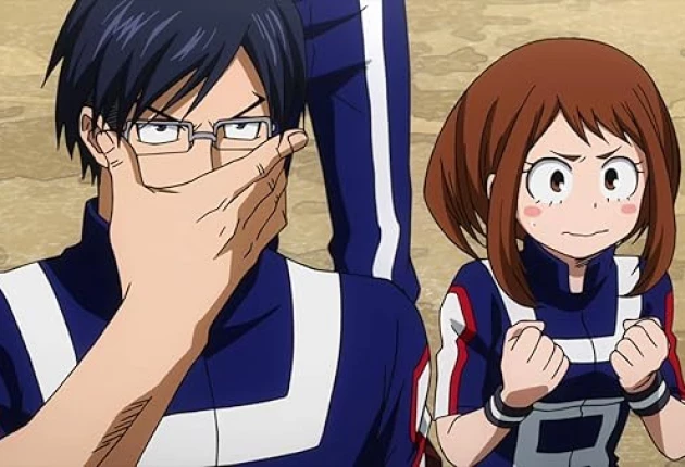 Картинка из аниме Моя геройская академия  1 сезон 5 серия