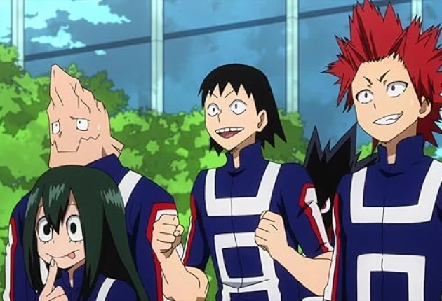 Картинка из аниме Моя геройская академия  1 сезон 5 серия