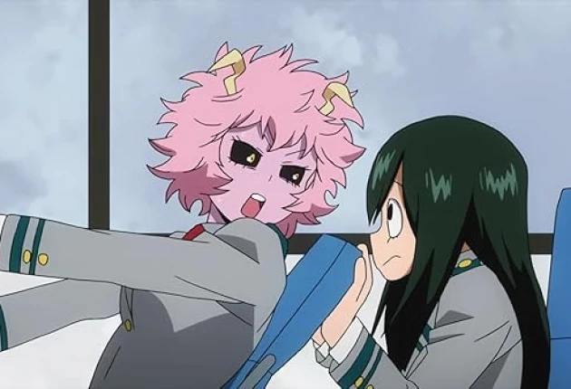 Картинка из аниме Моя геройская академия  2 сезон 1 серия